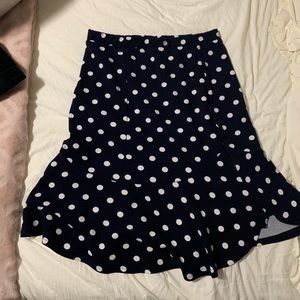 Polka dot skirt